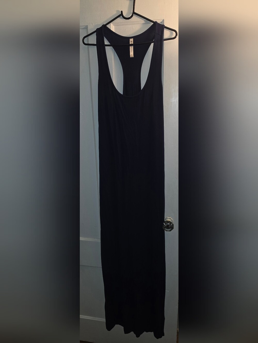 Fabletics ILIANA Racerback Maxi Dress In Navy XL